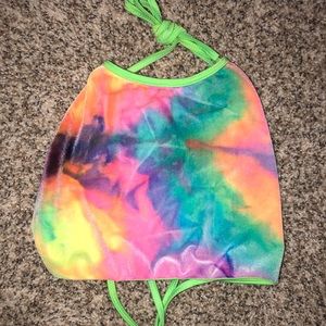Tye dye crop top
